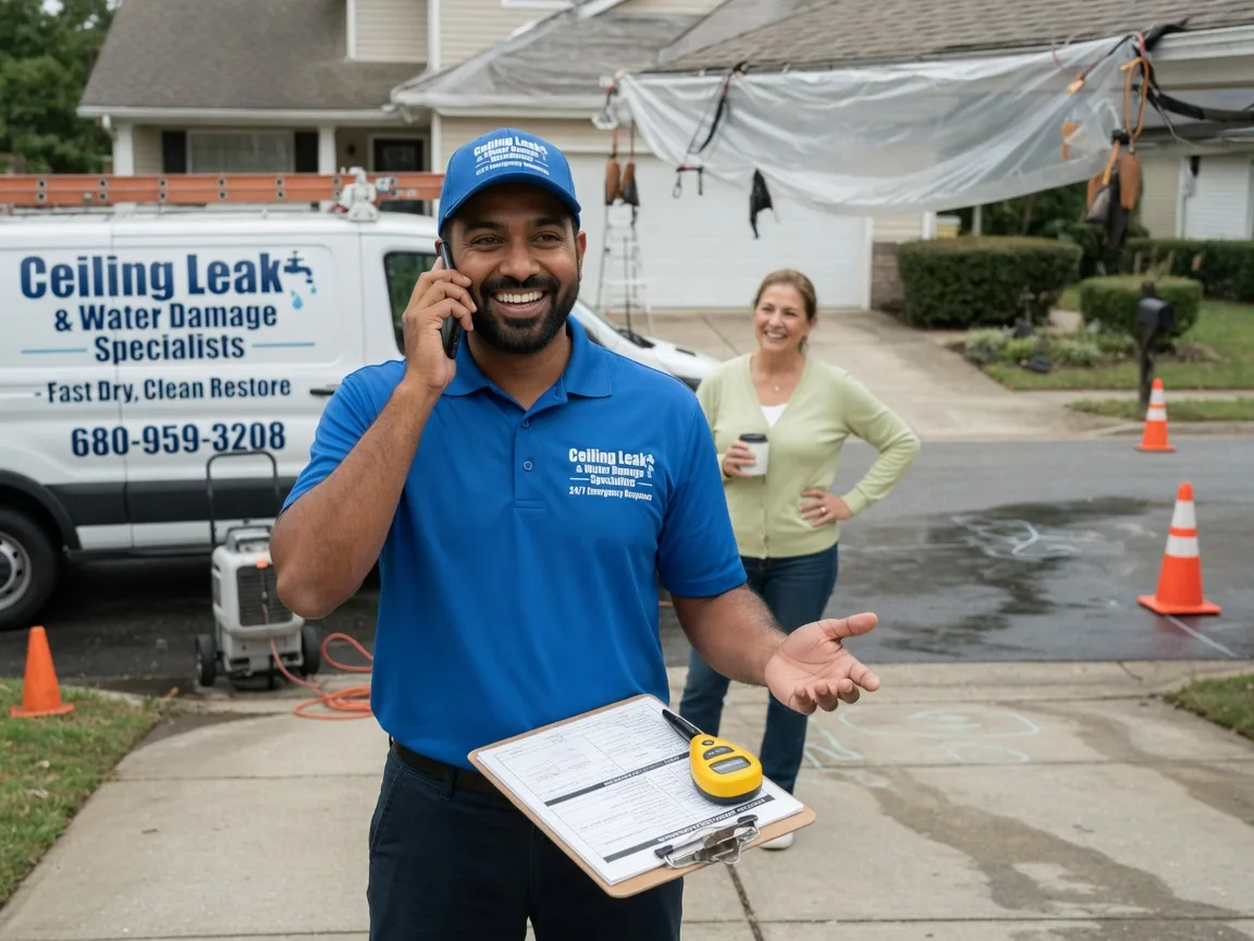 Ceiling Leak Cleanup Ulysses, KY FAQs